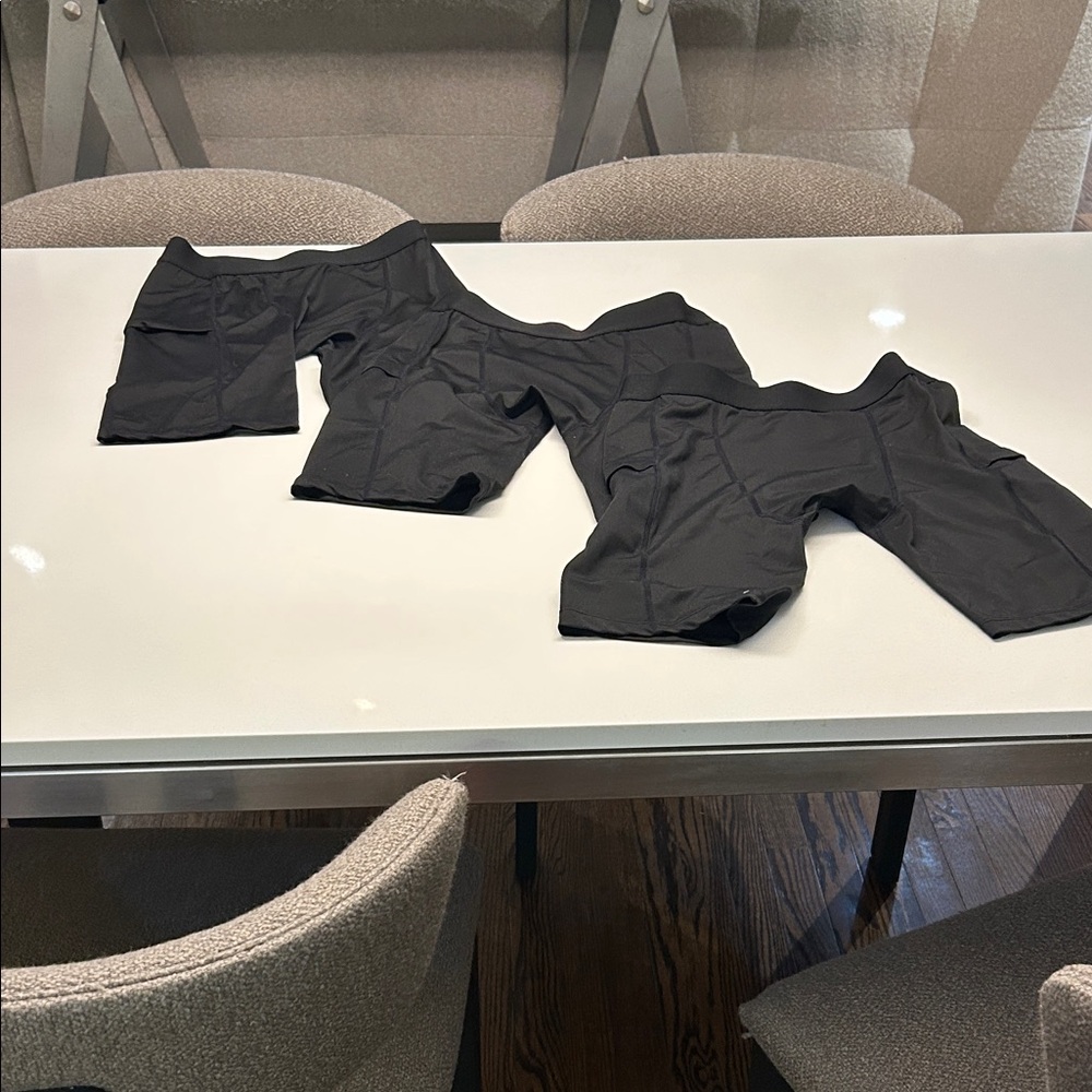 3 pack of baseball sliding compression shorts - great condition